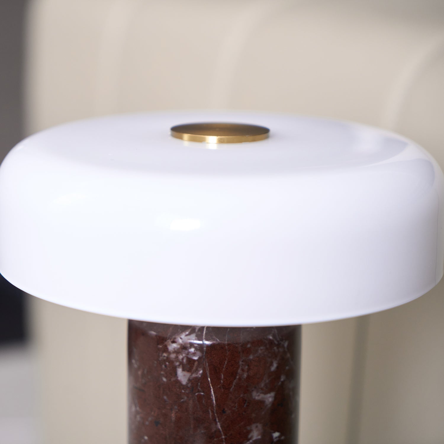 Marble Base LED Table Lamp (USB Rechargeable)