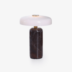 Marble Base LED Table Lamp (USB Rechargeable)