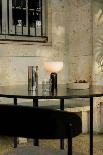 Marble Base LED Table Lamp (USB Rechargeable)