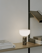 Marble Base LED Table Lamp (USB Rechargeable)