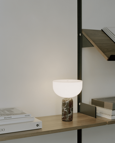 Marble Base LED Table Lamp (USB Rechargeable)