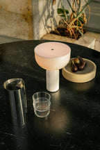 Marble Base LED Table Lamp (USB Rechargeable)