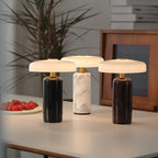 Marble Base LED Table Lamp (USB Rechargeable)