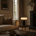 Marble Base Opaline Glass Touch-Control LED Table Lamp (USB Charging)
