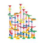 Marble Run Set 133-Piece Modular Button-Release Snap Assembly