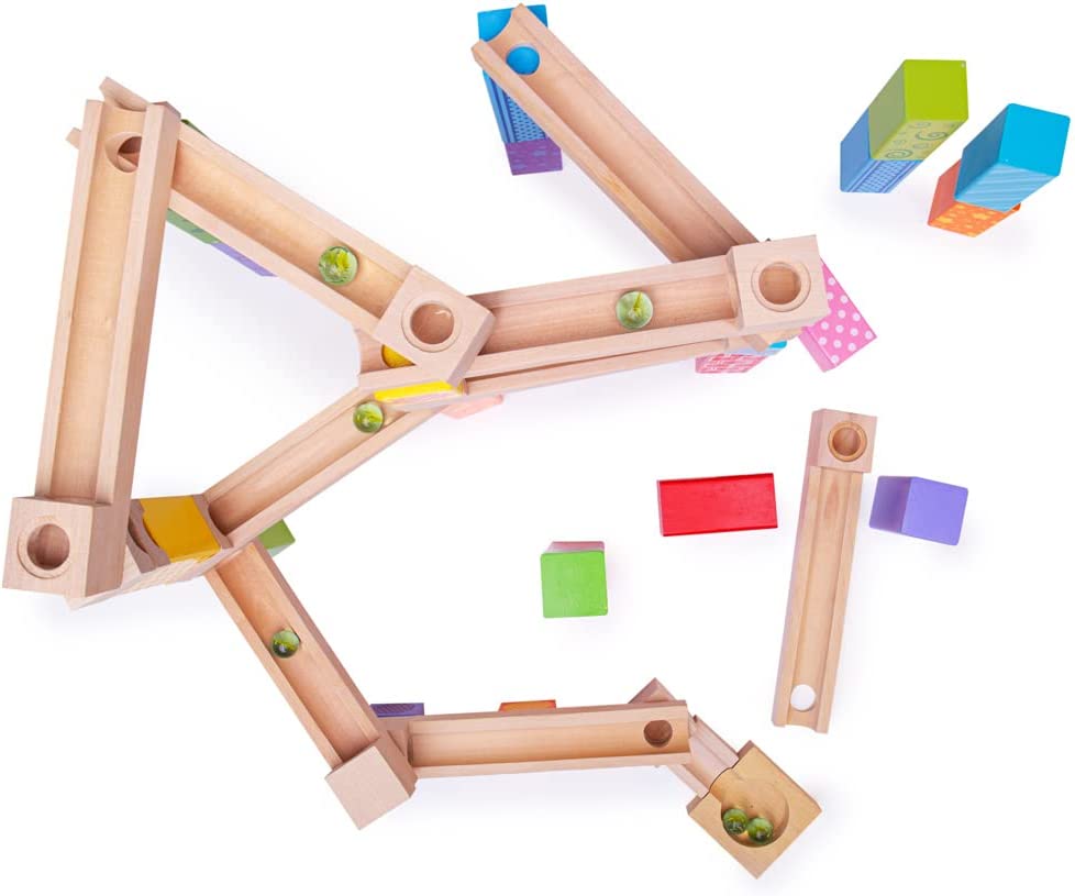 Marble Run Wooden Buildable Set