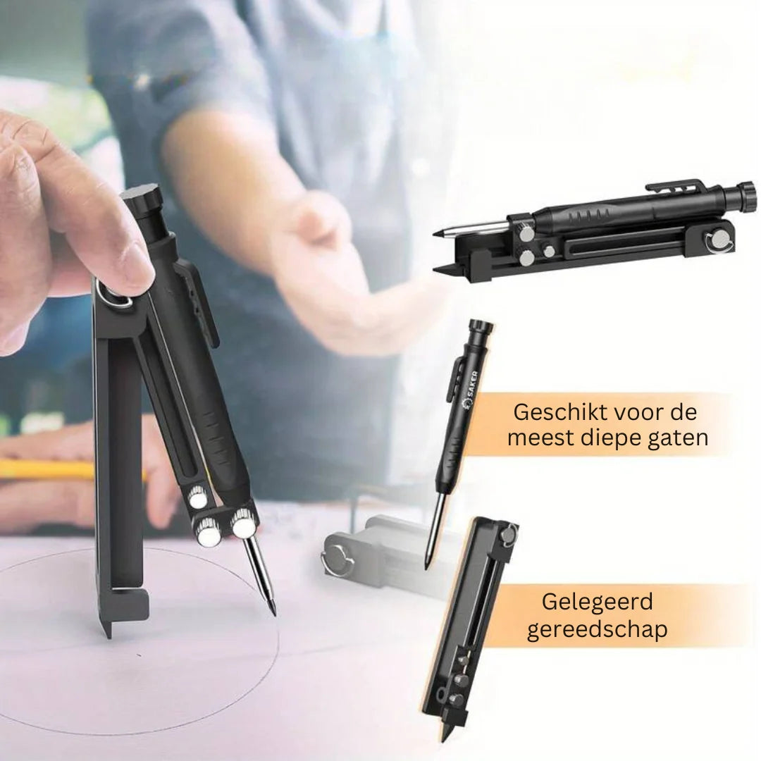 Marking & Scribing Tool Adjustable Angle Finder Aluminum