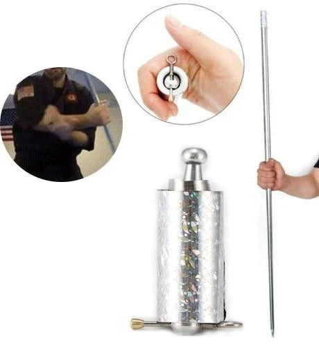 Martial Arts Staff Compact Portable Balanced Grip