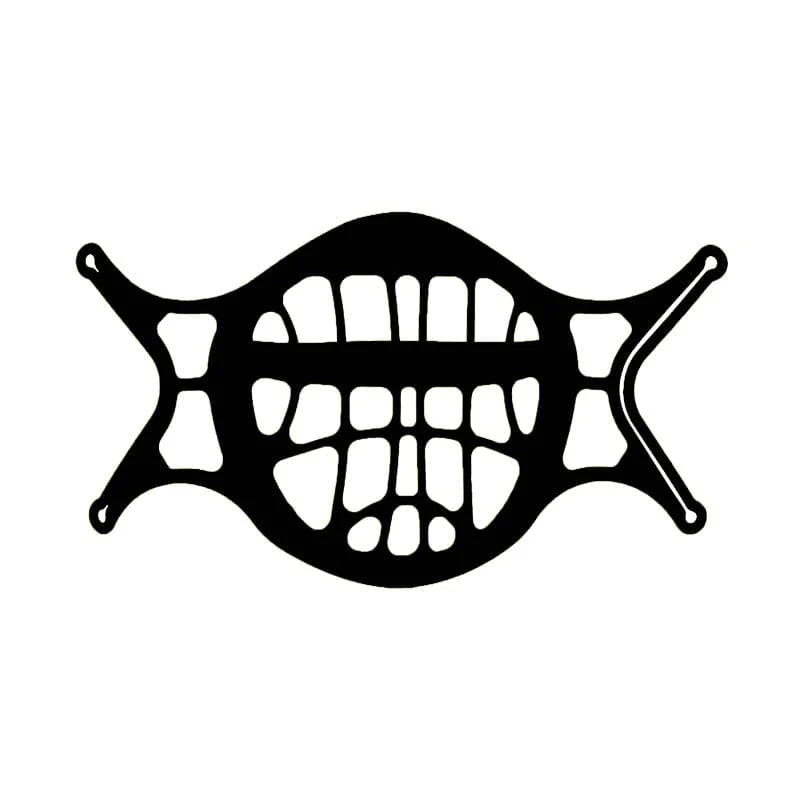 Mask Bracket 3D Food-Grade Silicone Set of 3