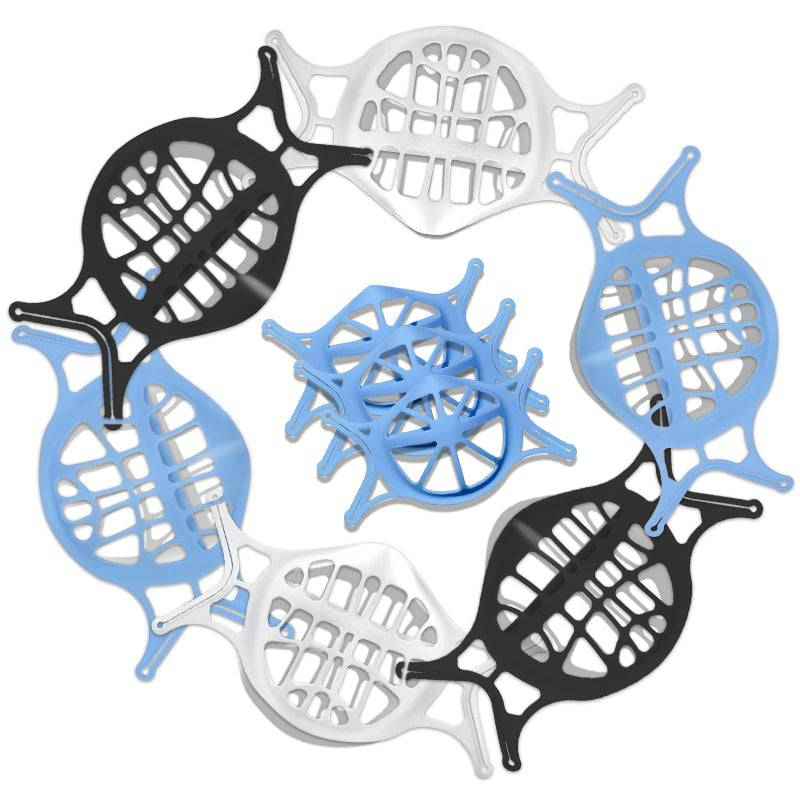 Mask Bracket 3D Food-Grade Silicone Set of 3