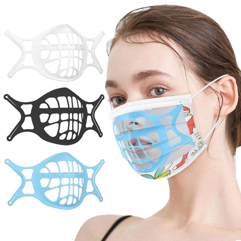 Mask Bracket 3D Food-Grade Silicone Set of 3