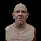 Mask Full Head Hyperrealistic Silicone Extended Chest Bib