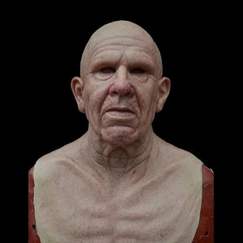 Mask Full Head Hyperrealistic Silicone Extended Chest Bib