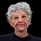 Mask Full Head Hyperrealistic Silicone Extended Chest Bib