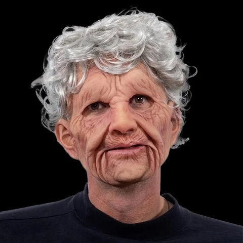 Mask Full Head Hyperrealistic Silicone Extended Chest Bib