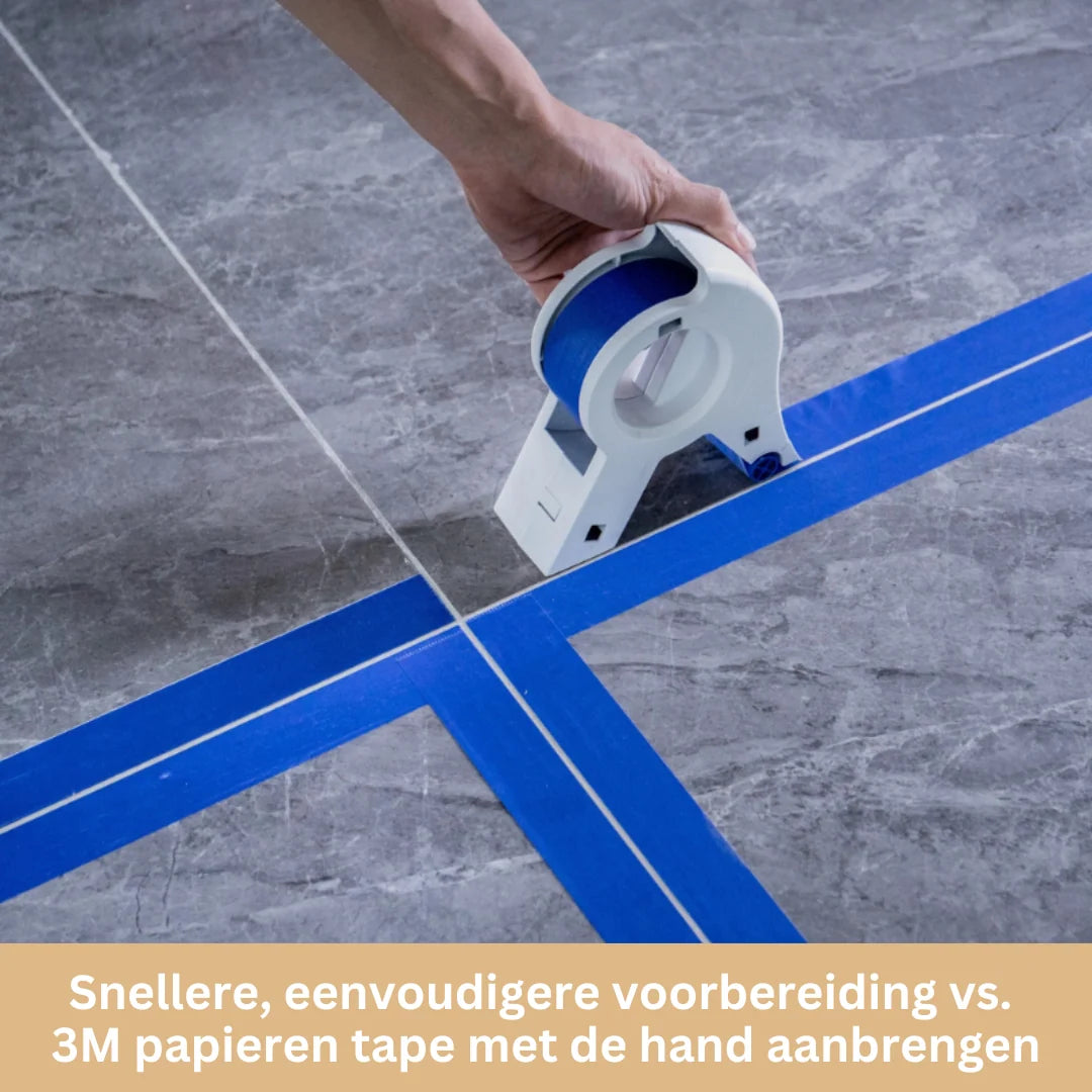 Masking Tape Applicator One-Handed Safe Blade & Ergonomic Grip