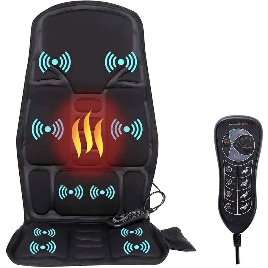 Massage Chair Pad Shiatsu & Heat 8 Modes