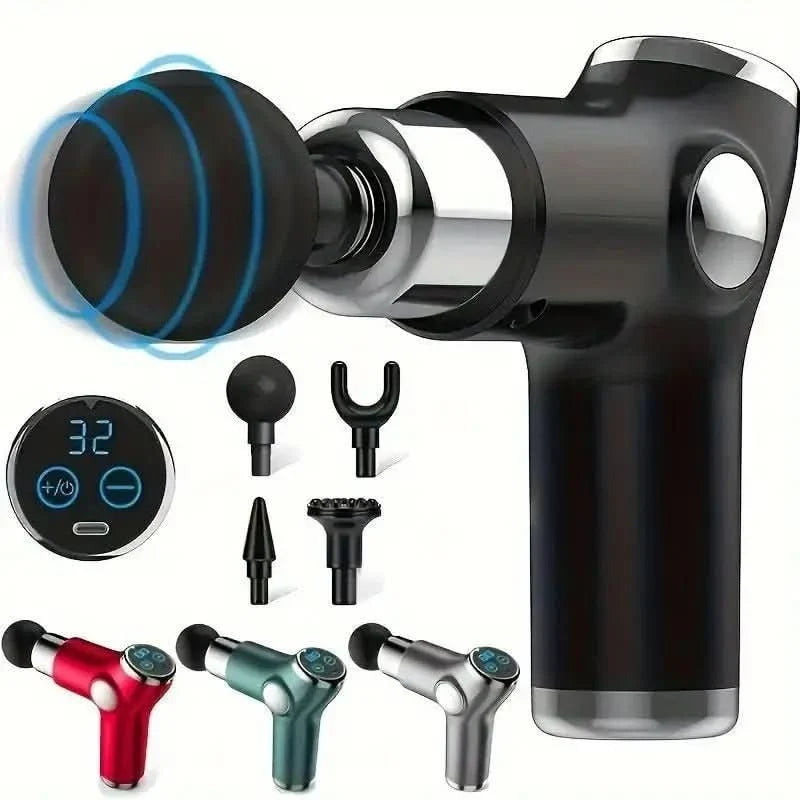Massage Gun Compact Digital Touchscreen USB-C Rechargeable