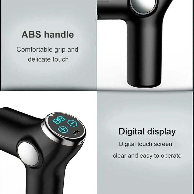 Massage Gun Compact Digital Touchscreen USB-C Rechargeable