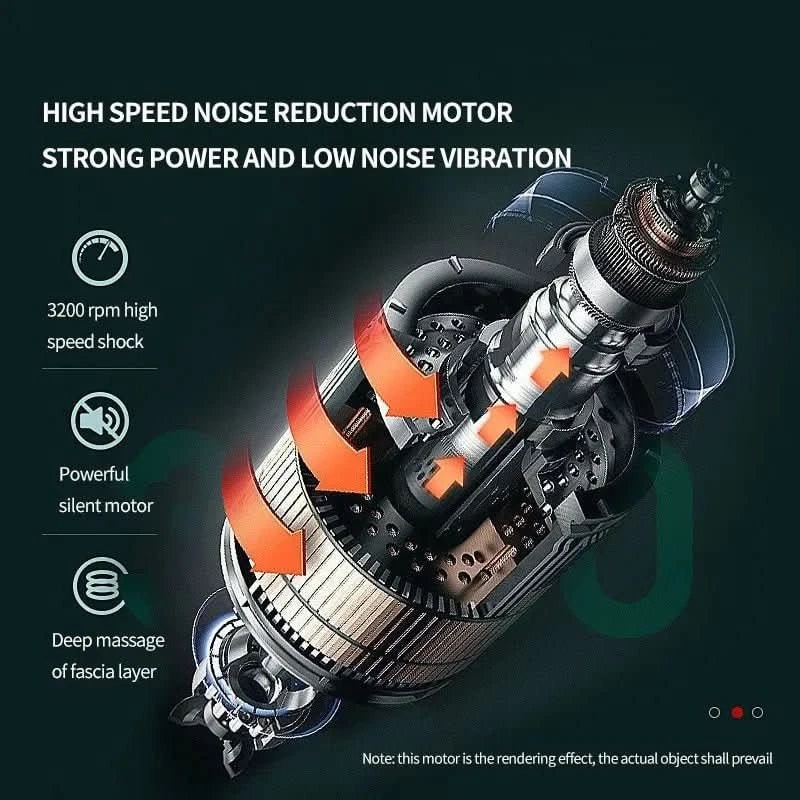 Massage Gun Compact Digital Touchscreen USB-C Rechargeable