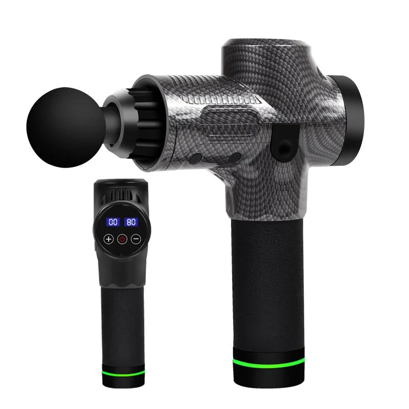 Massage Gun Deep Tissue Percussion Six Interchangeable Heads
