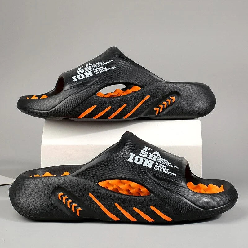 Massage Slippers Acupressure Nodules Non-Slip Water-Repellent