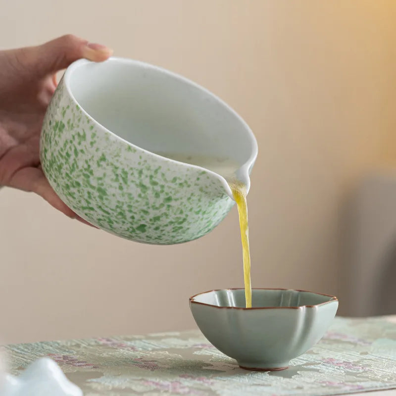 Matcha Bowl Set Ceramic Song Dynasty Style With Whisk