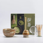 Matcha Tea Set 5-Piece Hand-Glazed Ceramic