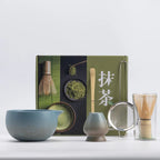Matcha Tea Set 5-Piece Hand-Glazed Ceramic