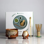 Matcha Tea Set Ceramic Bamboo Whisk Gift Box