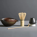 Matcha Tea Set Ceramic Bowl & Bamboo Tools