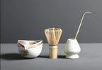 Matcha Tea Set Ceramic Bowl & Bamboo Tools