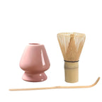 Matcha Tea Set Handmade Ceramic Bowl & Bamboo Whisk