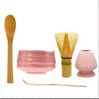 Matcha Tea Set Handmade Ceramic Bowl & Bamboo Whisk