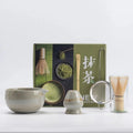 Matcha Whisk Set Fine-Bristle Bamboo Whisk & Hand-Glazed Bowl