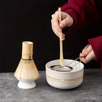 Matcha Whisk Set Pottery 6-Piece Authentic