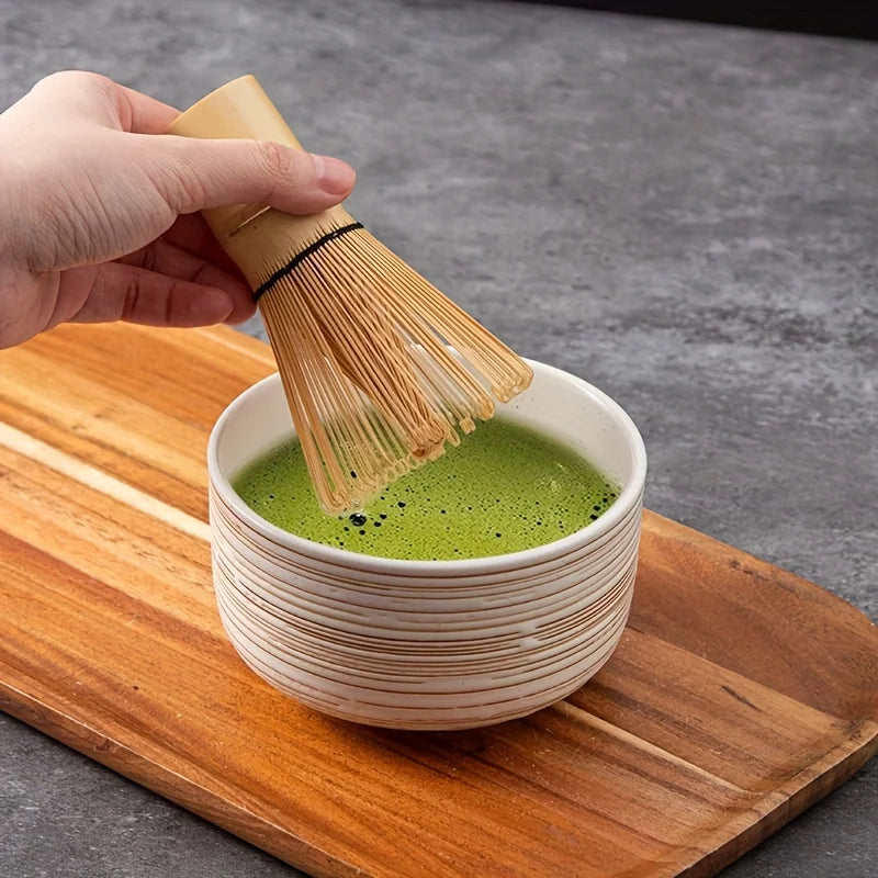 Matcha Whisk Set Pottery 6-Piece Authentic