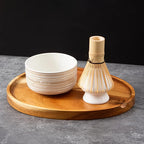 Matcha Whisk Set Pottery 6-Piece Authentic