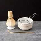 Matcha Whisk Set Pottery 6-Piece Authentic