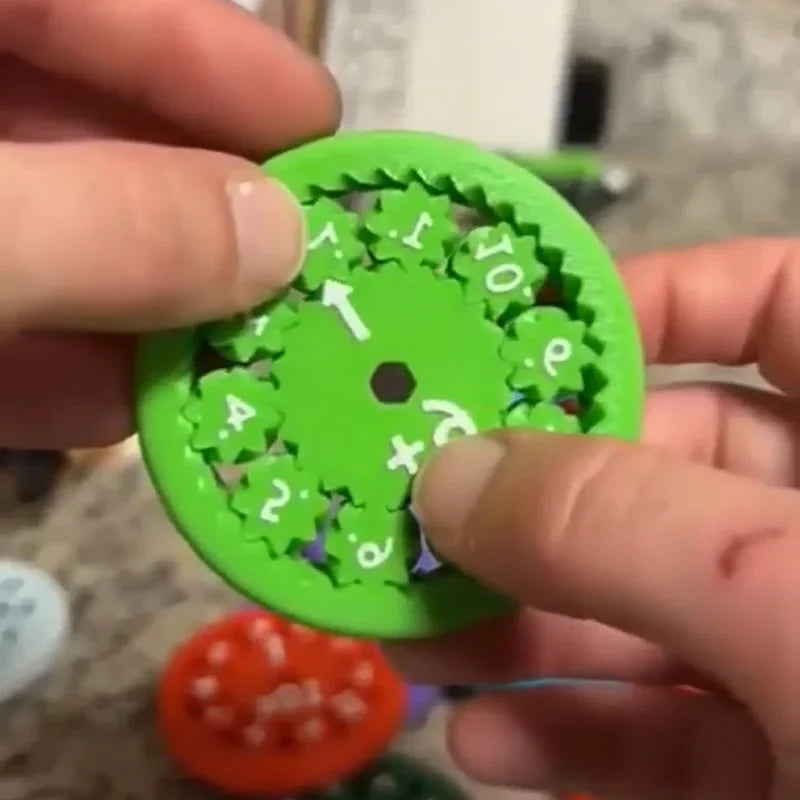 Math Spinner Four-Operation Handheld Polymer