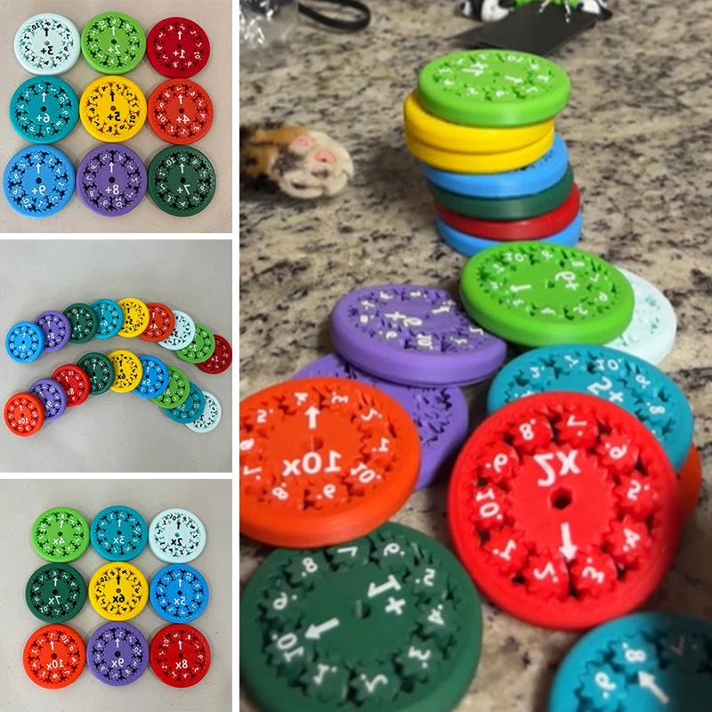Math Spinner Handheld Four-Operation Portable
