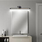 Matte Black Adjustable Swing-Arm Dimmable LED Vanity Wall Sconce