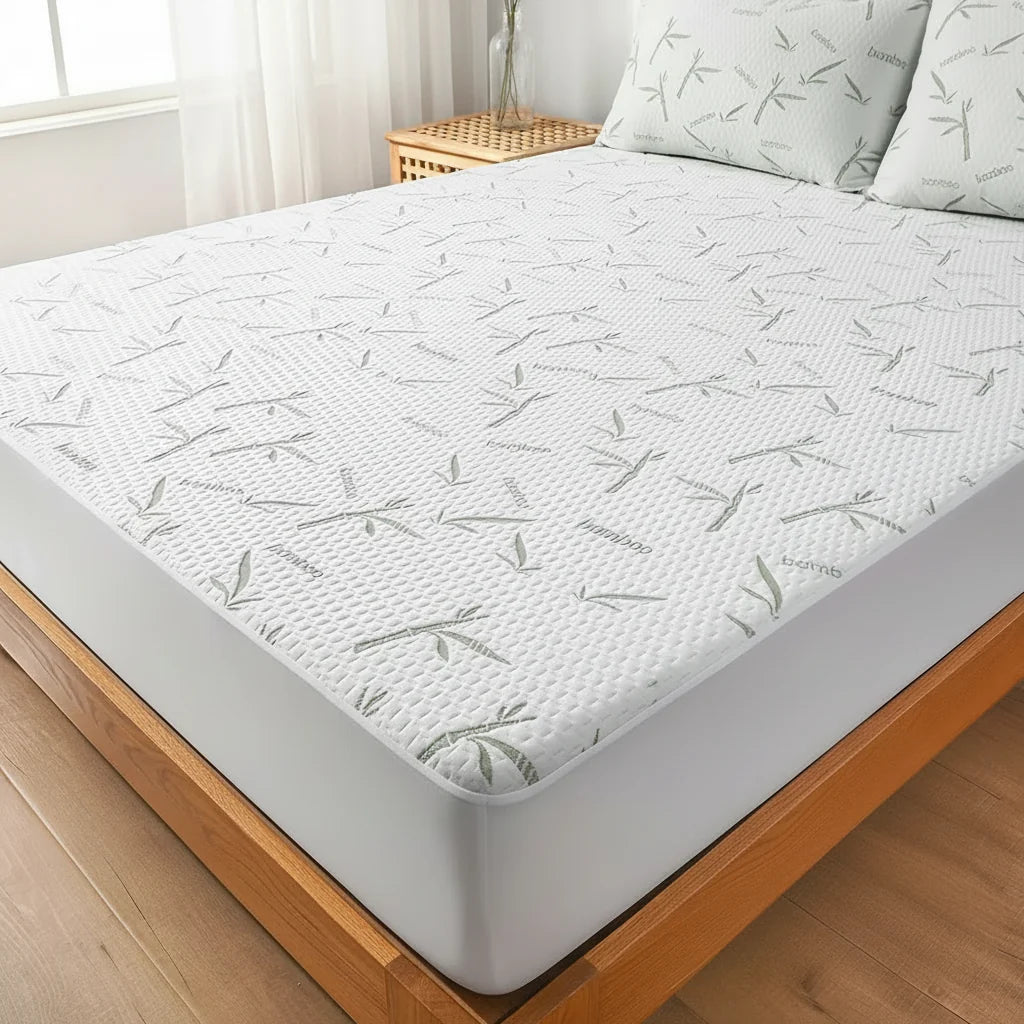 Mattress Cover Bamboo Cooling Fitted