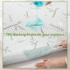 Mattress Cover Bamboo Cooling Fitted
