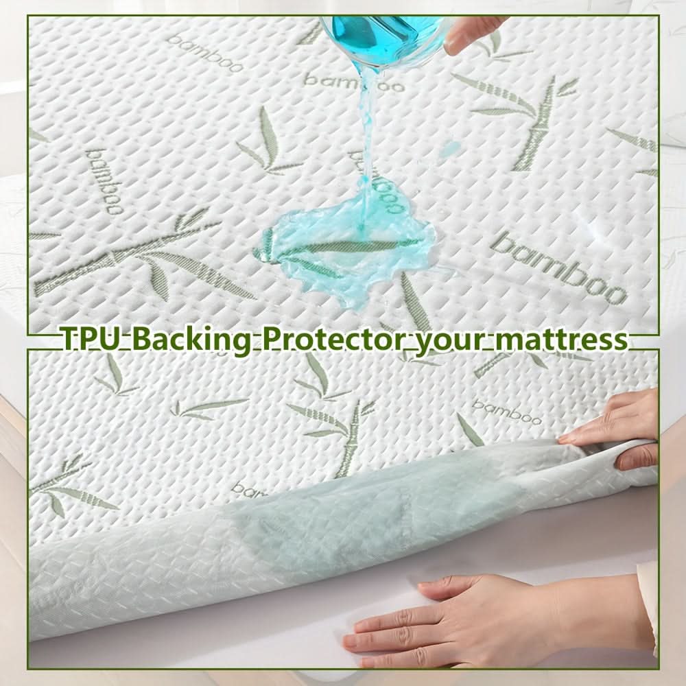 Mattress Cover Bamboo Cooling Fitted