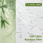 Mattress Cover Bamboo Cooling Fitted