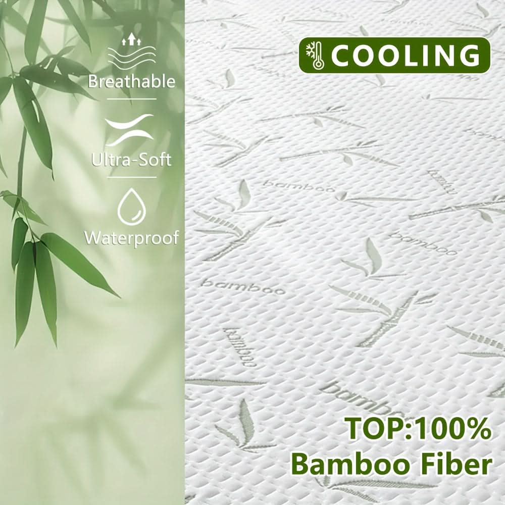 Mattress Cover Bamboo Cooling Fitted