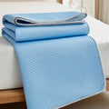 Mattress Pad Cooling Breathable Ice Silk Machine-Washable