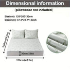 Mattress Protector Bamboo Breathable & Cooling 3D Air Ventilation Fitted