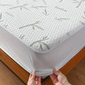 Mattress Protector Breathable Bamboo 3D Air Layer Pressure Relief